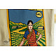 Hand Painted Canvas Bag ~ Tea Girl