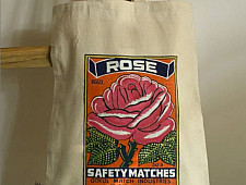 Carnival on Canvas | Canvas Hand Painted Bag ~ (Two color options)