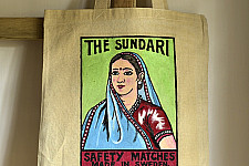 Carnival on Canvas ➤ Canvas Hand Painted Bag ➤ 7