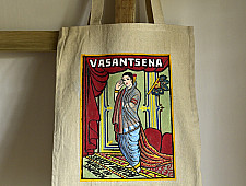 Carnival on Canvas ➤ Canvas Hand Painted Bag ➤ 2