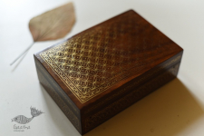 Tarkashi | Tarkashi Wooden Box ~ Inlay Art