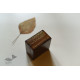 shop Wooden Brass Inlay Box - 3"x3"x2"