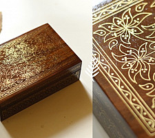 Tarkashi | Handmade Inlay ( Tarkashi ) Wooden Box