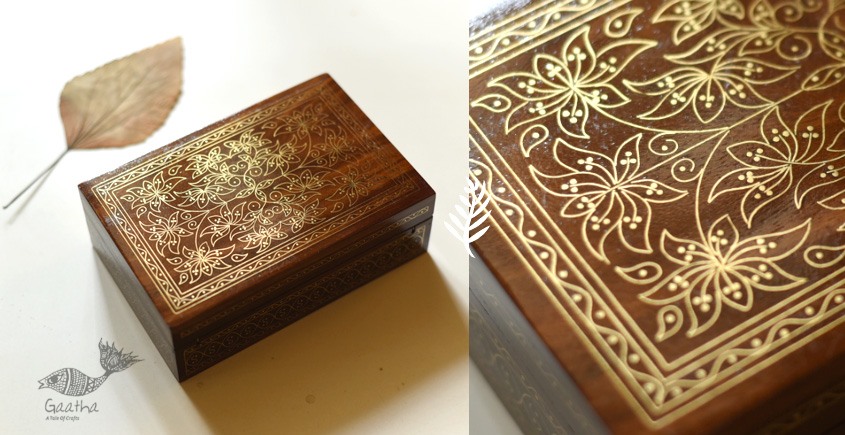 Tarkashi | Handmade Inlay ( Tarkashi ) Wooden Box