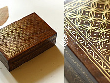 Tarkashi | Tarkashi Wooden Box ~ Inlay Art