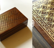 Tarkashi | Tarkashi Wooden Box ~ Inlay Art