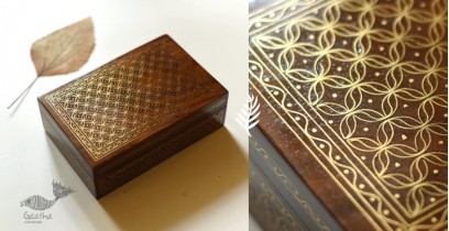 Tarkashi | Tarkashi Wooden Box ~ Inlay Art