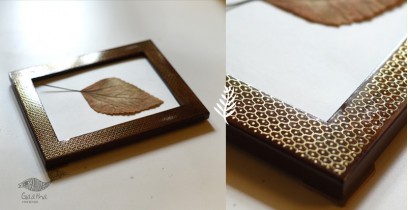 Tarkashi | Wood Brass Inlay ~ Taarkashi Photo Frame