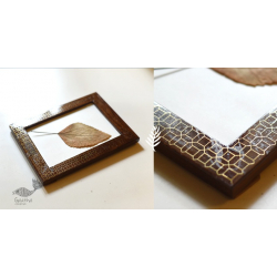 Tarkashi | Wood Inlay with Brass Wire ~ Tarkashi Photo Frame