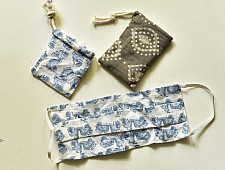 Be safe & stylish ✜ Cotton Two Layered Mask ( Set of 2 ) ✜ 9