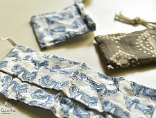 Be safe & stylish ✜ Cotton Two Layered Mask ( Set of 2 ) ✜ 9