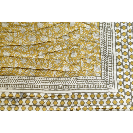 shop double Bed Quilt - Cotton Jaipuri Razai