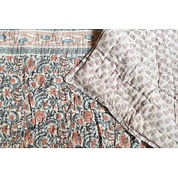 Thaat Baat | Pure Cotton Sanganeri Jaipuri Razai/Quilt (Single Bed)