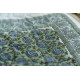 shop Sanganeri Jaipuri Razai - Light Weight Quilt (Double Bed) - Green Flower