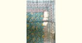 shop Sanganeri Jaipuri Razai - Light Weight Quilt (Double Bed) - Sea Blue Color