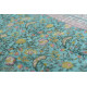 shop Sanganeri Jaipuri Razai - Light Weight Quilt (Double Bed) - Sea Blue Color