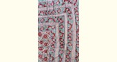 shop Sanganeri Jaipuri Razai Double Bed - Light Weight Quilt - Pink Flowers