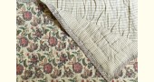 shop Pure Cotton Sanganeri Jaipuri Razai/Quilt (Single Bed)