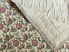 Thaat Baat | Sanganeri Jaipuri Razai/Quilt - 100% Cotton (Single Bed)