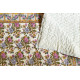 shop Jaipuri Razai / Quilt - Sanganeri Block Printed Single Bed