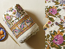 Thaat Baat | Jaipuri Razai / Quilt - Sanganeri Block Printed Single Bed - Pure Cotton