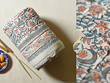 Thaat Baat | Pure Cotton Sanganeri Jaipuri Razai/Quilt (Single Bed)