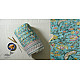 shop Sanganeri Jaipuri Razai - Light Weight Quilt (Double Bed) - Sea Blue Color