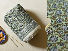 Thaat Baat | Sanganeri prints Cotton Jaipuri Razai/Quilt - Single Bed