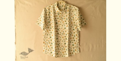 Summer Love | Sanganeri Blok Print - Cotton Half Sleeve Shirt