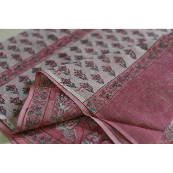 shop  Kota Cotton Saree - Sanganeri Block Prints