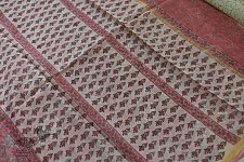 Kumudini . कुमुदिनी | Kota Cotton Saree - Sanganeri Block Printed - Pink