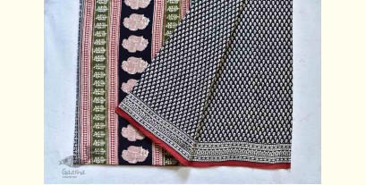 बूटी ✹ Sanganeri Block Printed Saree  (Mul cotton) ✹ 8