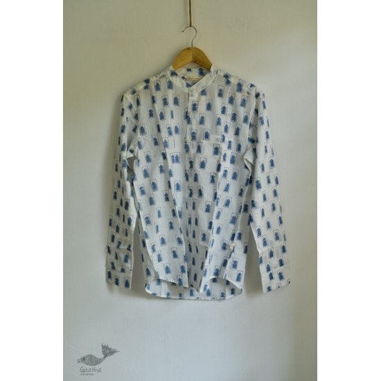 Sing of Spring ✯ Sanganeri ✯ Cotton Full Shirt ✯ 1