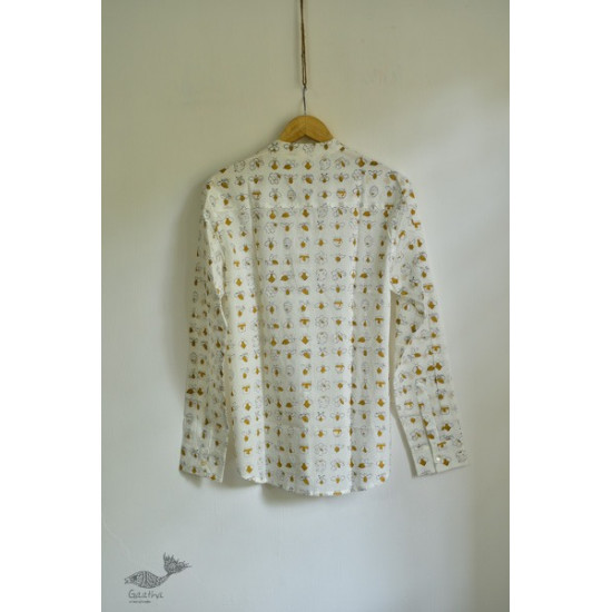 Sing of Spring ✯ Sanganeri ✯ Cotton Full Shirt ✯ 7