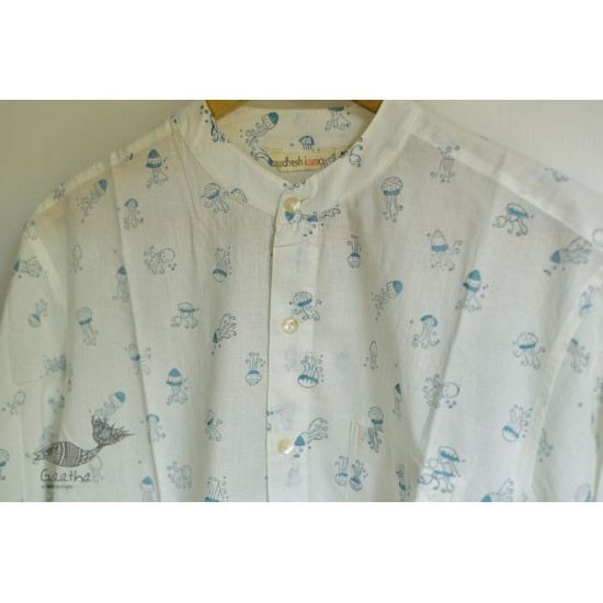 Sing of Spring ✯ Sanganeri ✯ Cotton Full Shirt ✯ 11