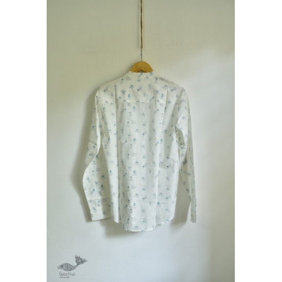 Sing of Spring ✯ Sanganeri ✯ Cotton Full Shirt ✯ 11