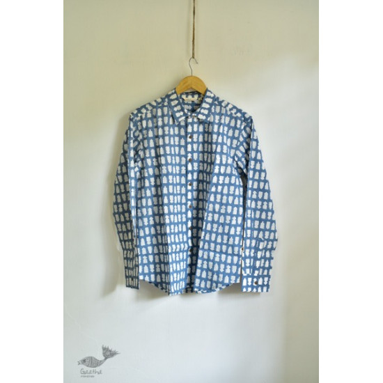 Sing of Spring ✯ Sanganeri ✯ Cotton Full Shirt ✯ 13