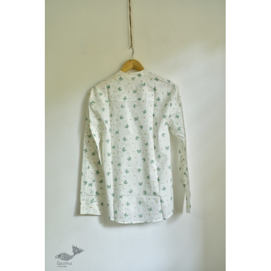 Sing of Spring ✯ Sanganeri ✯ Cotton Full Shirt ✯ 14