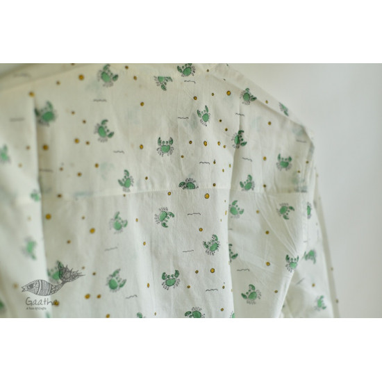 Sing of Spring ✯ Sanganeri ✯ Cotton Full Shirt ✯ 14