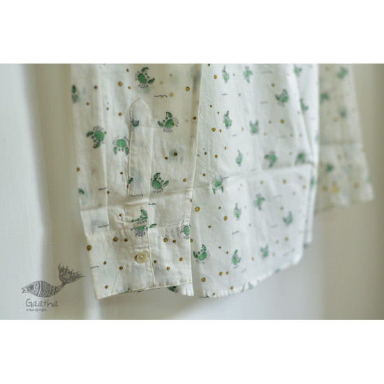 Sing of Spring ✯ Sanganeri ✯ Cotton Full Shirt ✯ 14