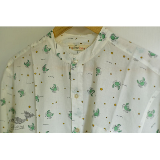 Sing of Spring ✯ Sanganeri ✯ Cotton Full Shirt ✯ 14