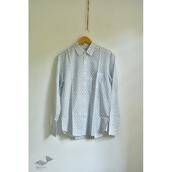 Sing of Spring ✯ Sanganeri ✯ Cotton Full Shirt ✯ 16