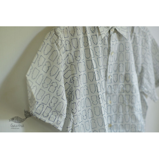 Sing of Spring ✯ Sanganeri ✯ Cotton Half Sleeve Shirt ✯ 19