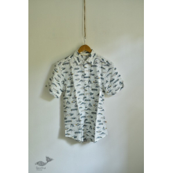 Sing of Spring ✯ Sanganeri ✯ Cotton Half Sleeve Shirt ✯ 21