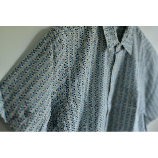 Sing of Spring ✯ Sanganeri ✯ Cotton Half Sleeve Shirt ✯ 22