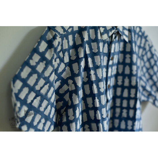 Sing of Spring ✯ Sanganeri ✯ Cotton Half Sleeve Shirt ✯ 23