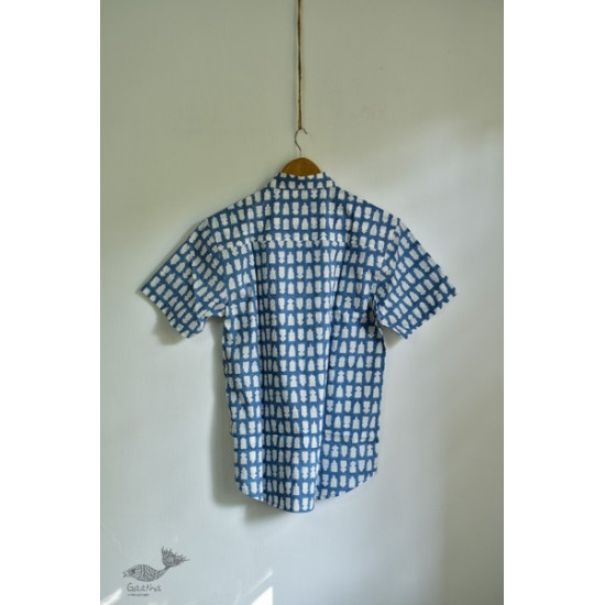 Sing of Spring ✯ Sanganeri ✯ Cotton Half Sleeve Shirt ✯ 23