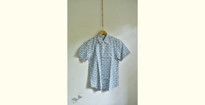 Sing of Spring ✯ Sanganeri ✯ Cotton Half Sleeve Shirt ✯ 27