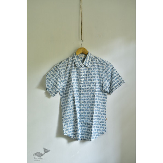 Sing of Spring ✯ Sanganeri ✯ Cotton Half Sleeve Shirt ✯ 27