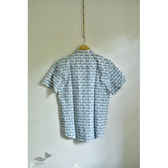 Sing of Spring ✯ Sanganeri ✯ Cotton Half Sleeve Shirt ✯ 27